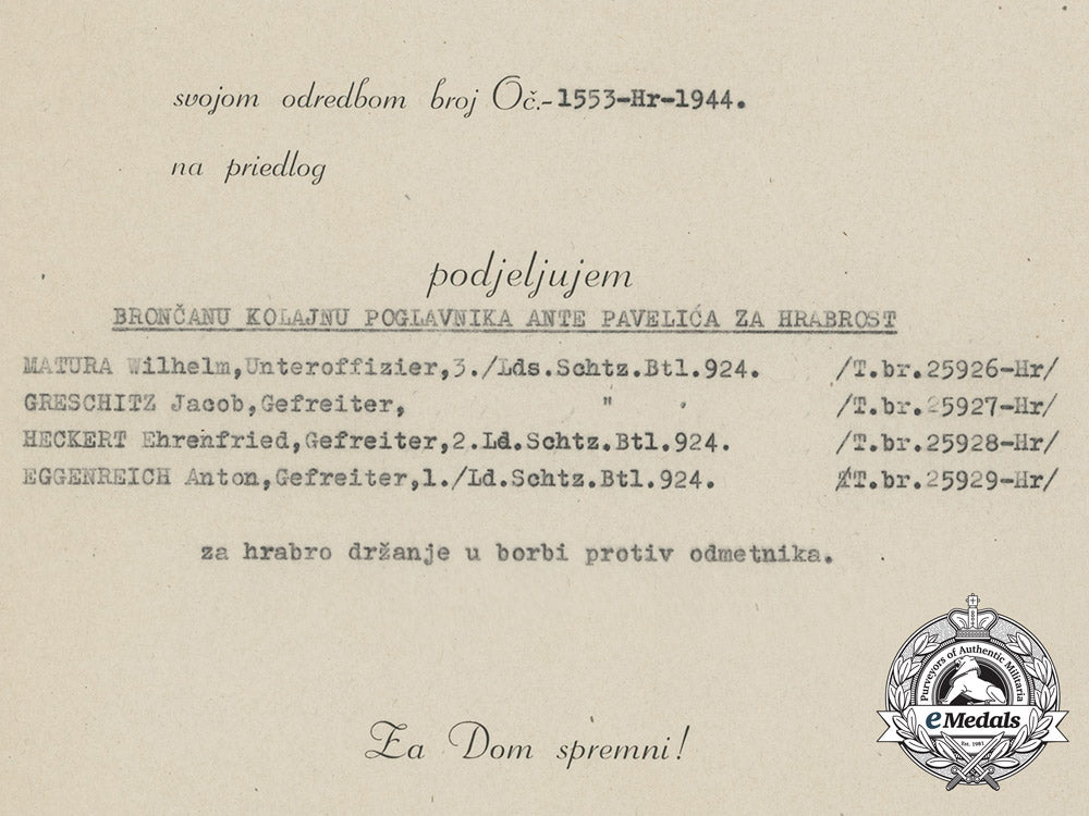 a_wwii_croatian_preliminary_award_document(_vorschlag)_to4_german_luftwaffe_nco's_zz_1704