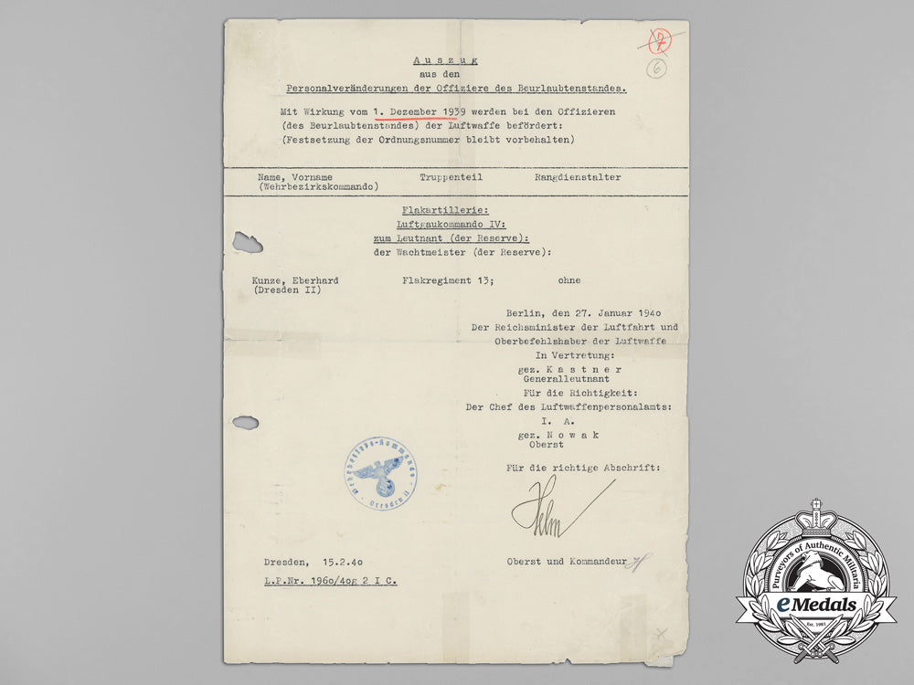 an_award_document_group&_war_merit_cross_to_flak_oberleutnant_eberhard_kunze_zz_1709_1__1